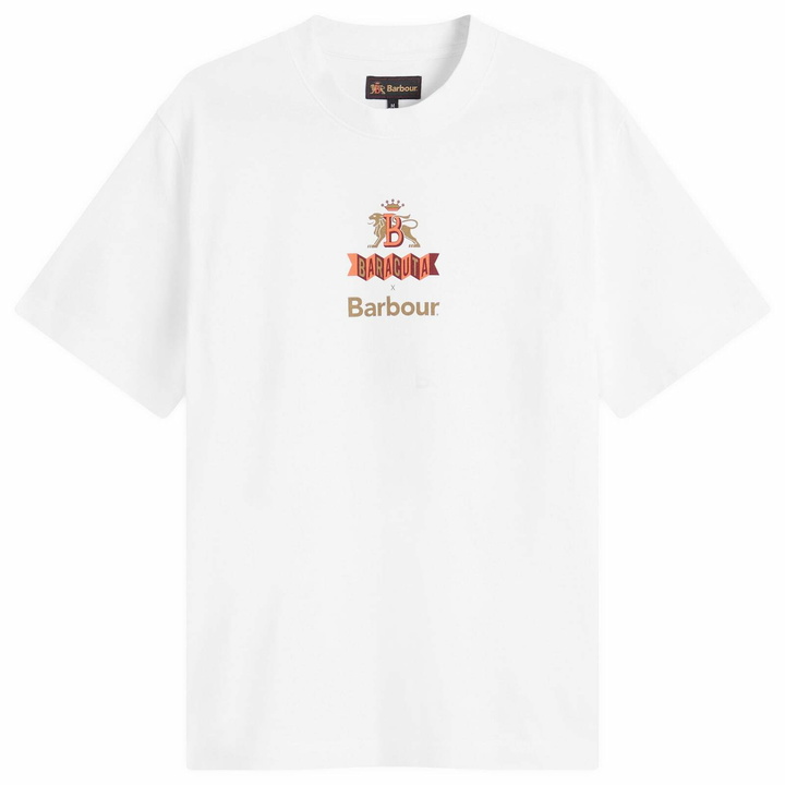 Photo: Barbour Men's x Baracuta Archive T-Shirt in White