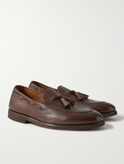 BRUNELLO CUCINELLI - Full-Grain Leather Tasselled Loafers - Brown