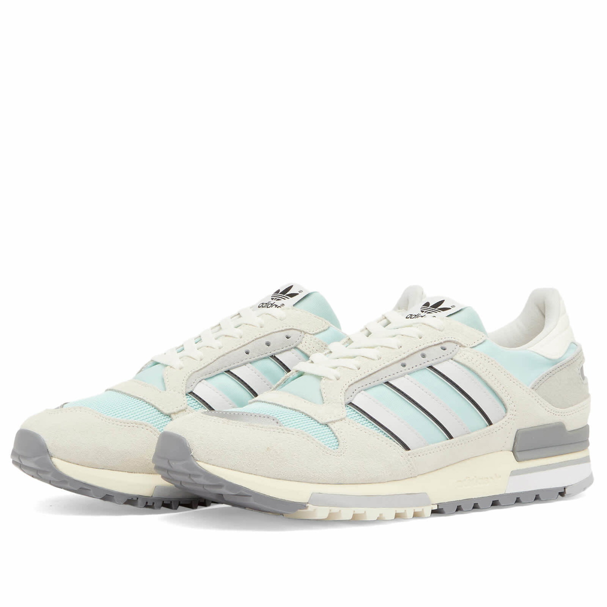ペンタ様 Adidas Men's ZX 600 Sneaker in Grey One/Silver Metallic adidas