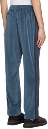 NEEDLES Blue Narrow Track Pants