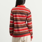 Damson Madder Women's Noah Cinch Rugby Top in Red