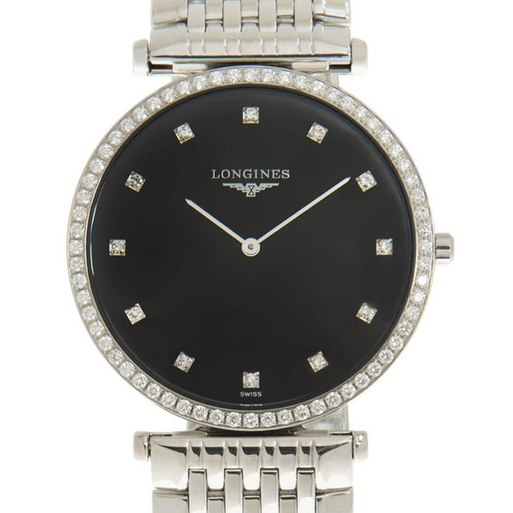 Photo: Longines La Grande Black Dial Unisex Watch L4.741.0.58.2