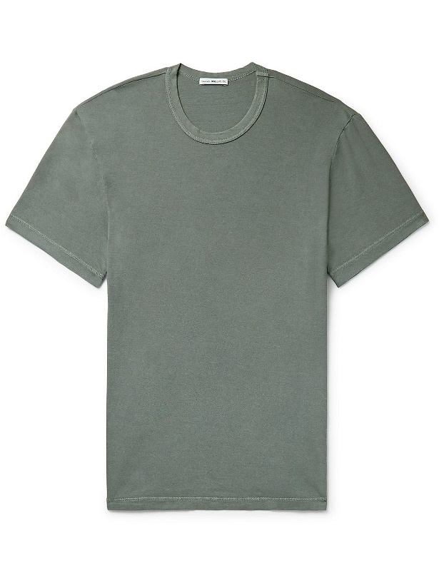 Photo: James Perse - Cotton-Jersey T-Shirt - Green