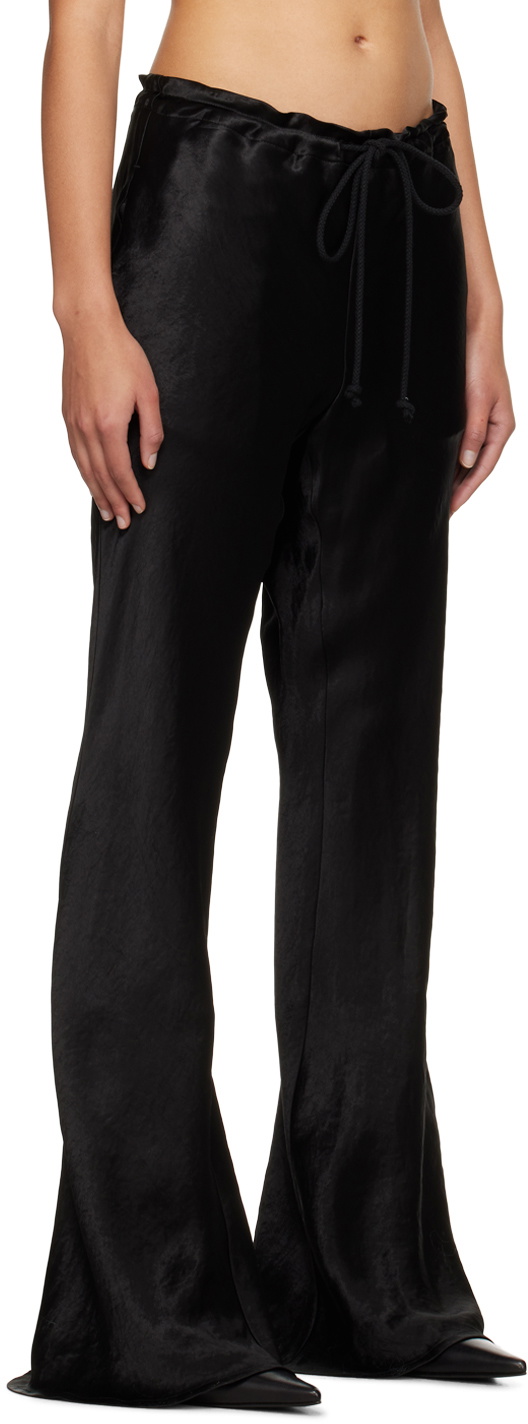 Song for the Mute Black Flared Trousers