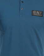 Ea7 Mens Polo shirt Slate in Blue