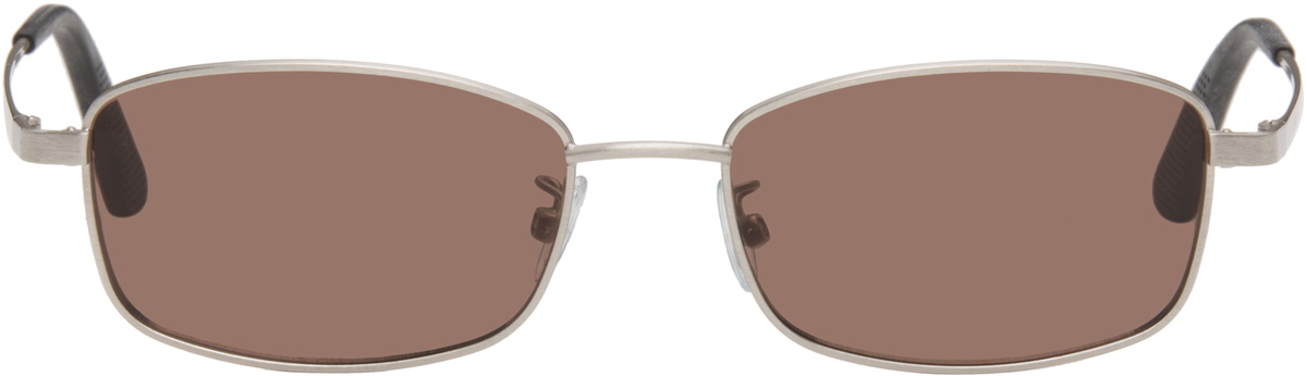 OUR LEGACY Silver Librarian Sunglasses