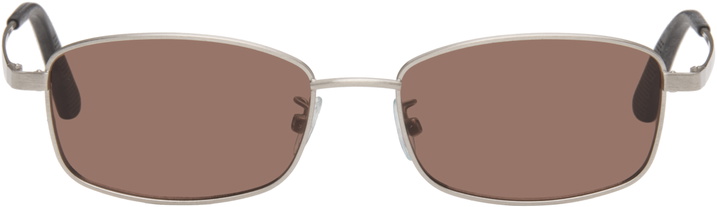 Photo: OUR LEGACY Silver Librarian Sunglasses