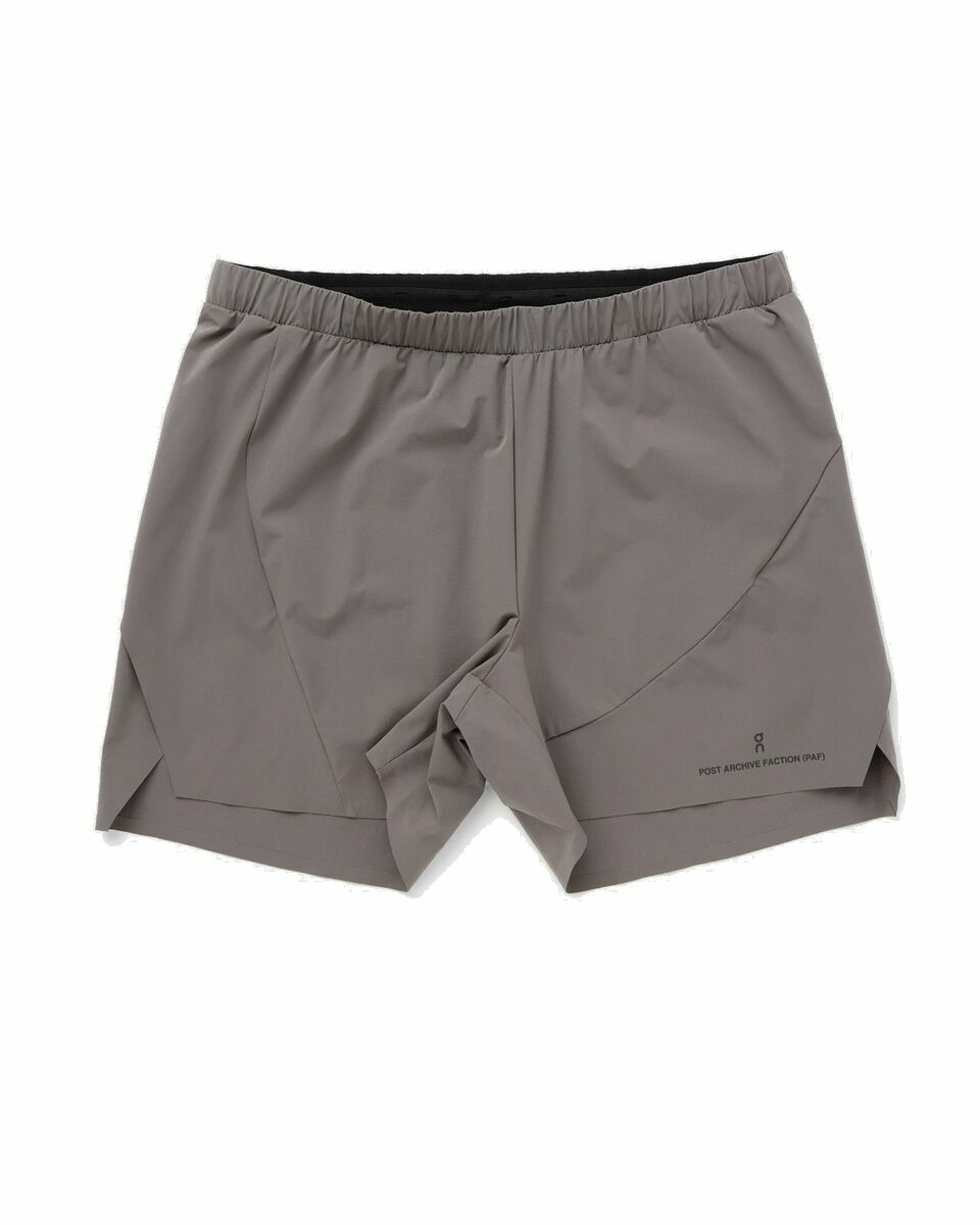 Photo: On X Paf Shorts Grey - Mens - Sport & Team Shorts