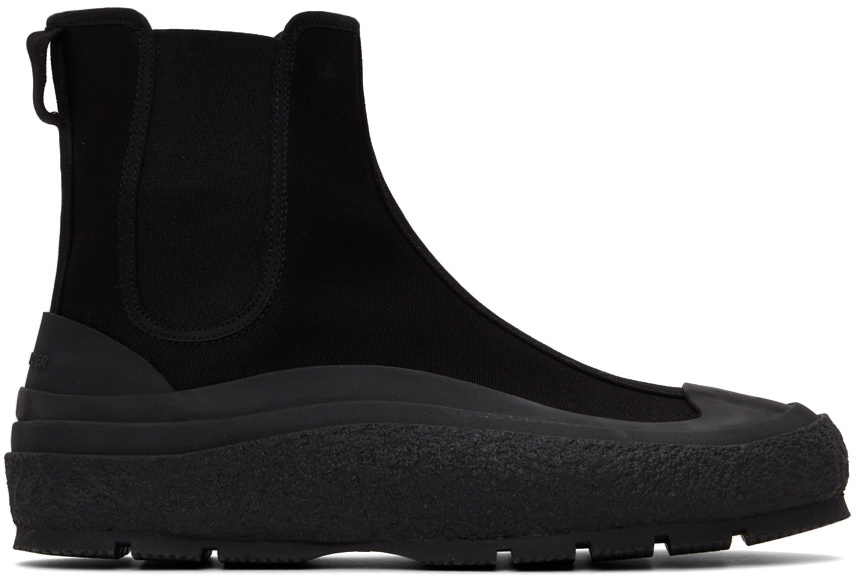 Jil Sander Black Chelsea Boot Sneakers Jil Sander