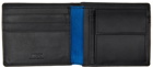 Diesel Black & Blue Hiresh S Bifold Wallet