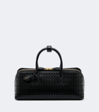 Alaïa Delta Medium Vienne leather top-handle bag
