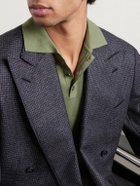 Barena - Marco Merino Wool Polo Shirt - Green