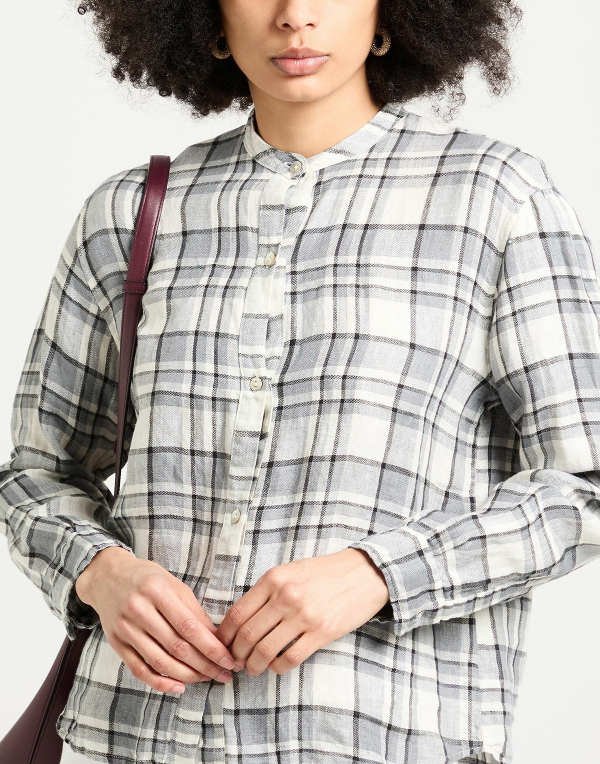 Crossley Womens Shirt in Grey