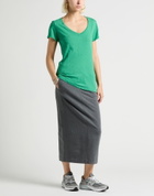 Velvet Womens T-shirt in Green