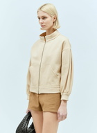 Max Mara Logo Jacquard Bomber Jacket