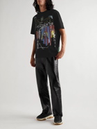 AMIRI - Wes Lang Blood 38' Printed Cotton-Jersey T-Shirt - Black