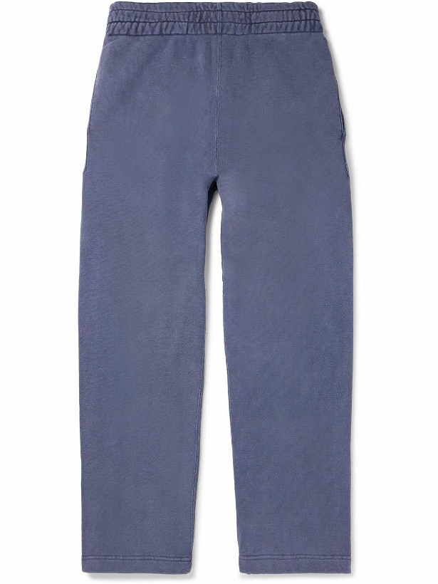 Photo: Remi Relief - Straight-Leg Cotton-Jersey Sweatpants - Blue
