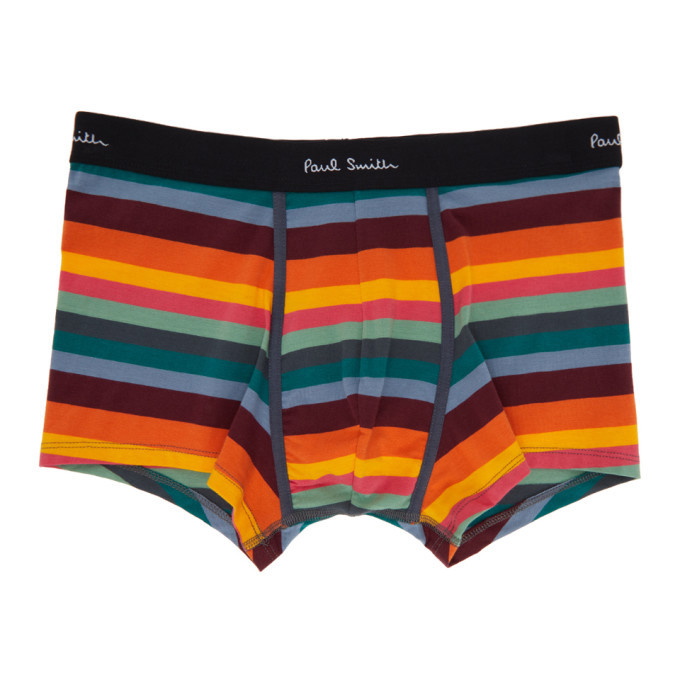 Photo: Paul Smith Multicolor Artist-Stripe Boxer Briefs