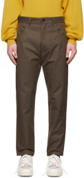 4SDESIGNS Taupe Carpenter Trousers
