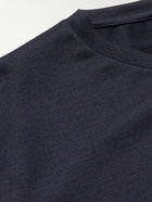 Loro Piana - Slim-Fit Wish® Wool T-Shirt - Blue