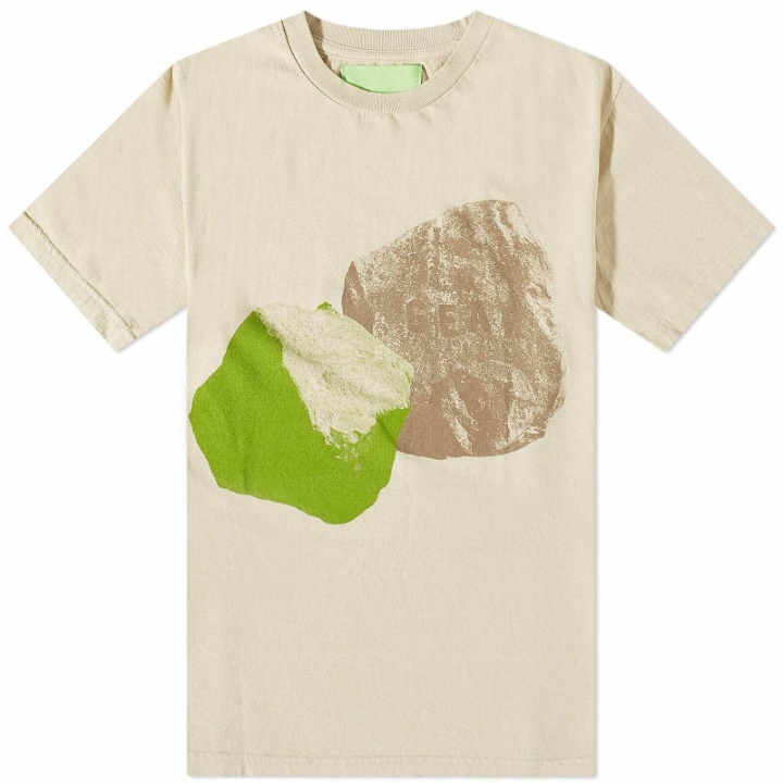 Photo: Mister Green Men's Rocks T-Shirt in Wet Sand