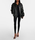 Wolford Slash cutout strapless jersey catsuit