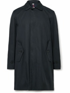 Burberry - Cotton-Gabardine Car Coat - Blue