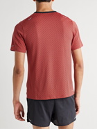 Nike Running - Ultra Run Division Mesh-Panelled TechKnit T-Shirt - Red