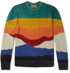 Missoni - Slim-Fit Colour-Block Alpaca Sweater - Multi