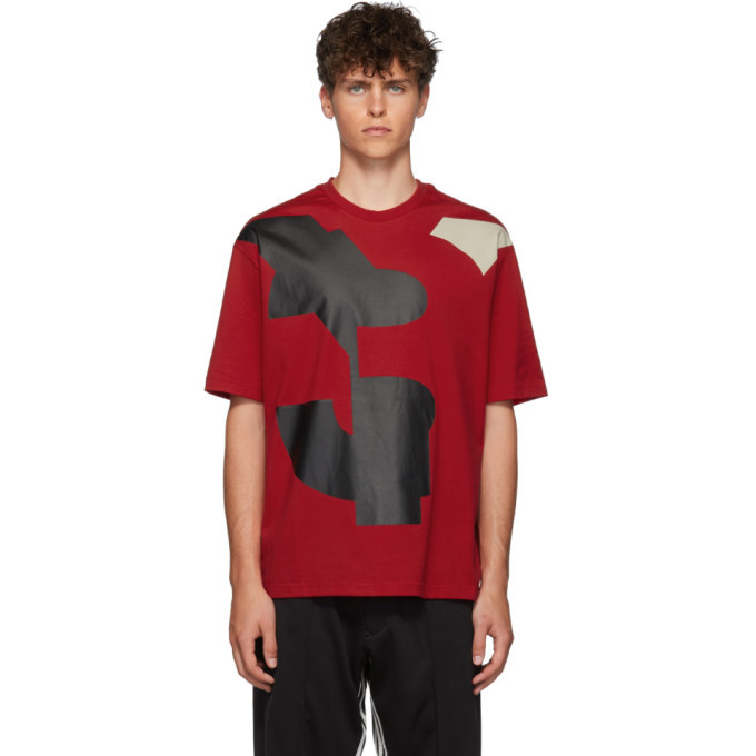 Photo: Y-3 Red Varsity T-Shirt