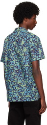 PS by Paul Smith Green Printed Shirt