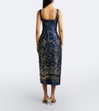 Simkhai Virette jacquard cocktail dress