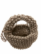 JW ANDERSON - Popcorn Crochet Basket Bag