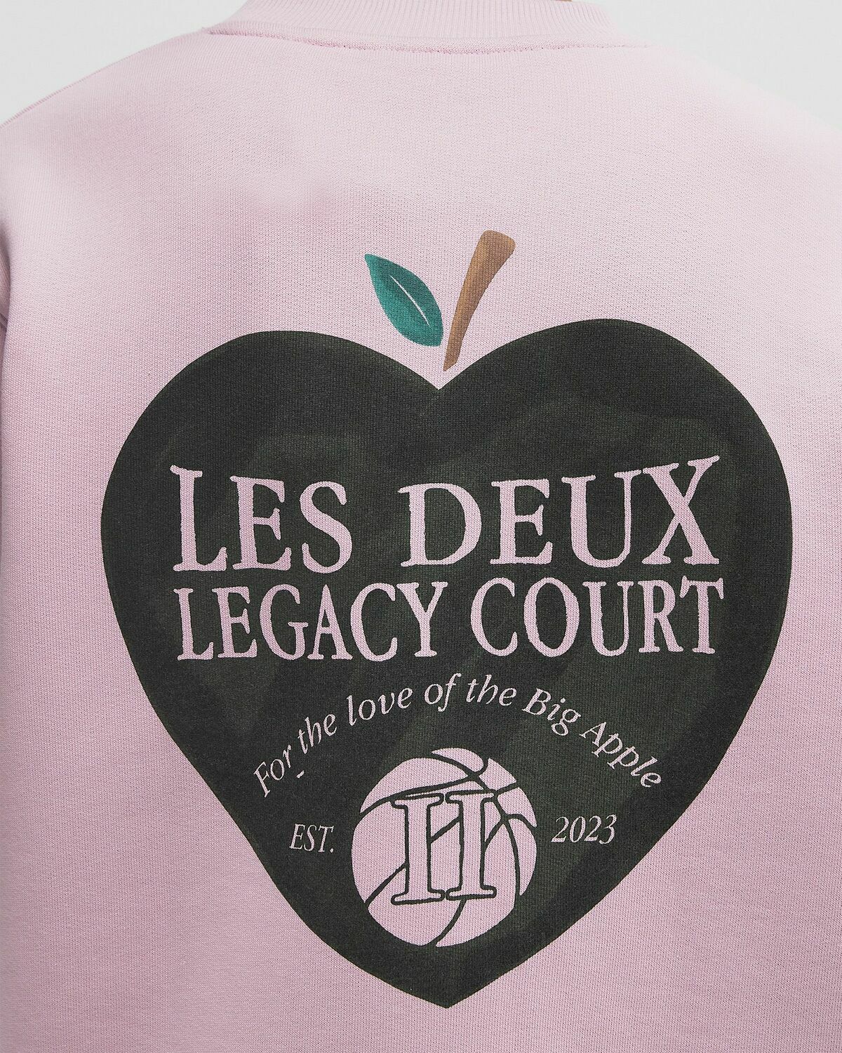 Les Deux Legacy Court Sweatshirt pink Men
