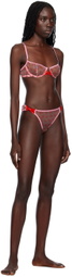 Le Petit Trou Pink Coeur Bra