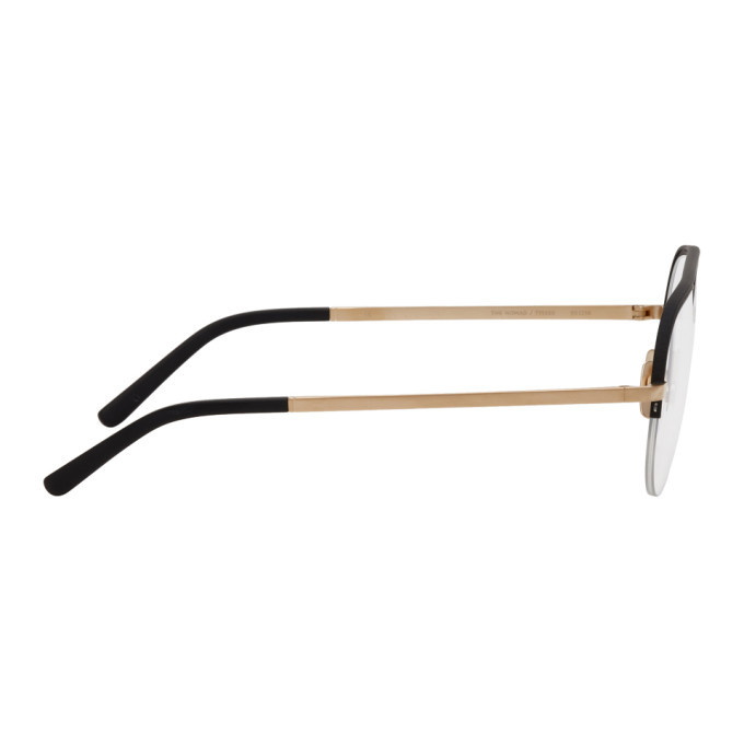 VIU Gold and Black The Nomad Glasses