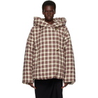 Dries Van Noten Off-White Check Jacket