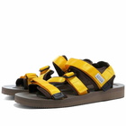 Suicoke Men's KISEE-V in Yellow