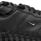 Nike Men's X Jacquemus Force 1 Low Lx Sp Sneakers in Black/Metallic Silver/Anthracite