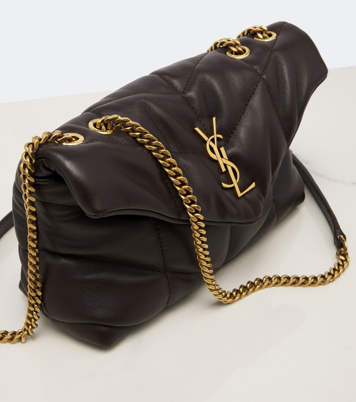 Saint Laurent Loulou Mini leather shoulder bag