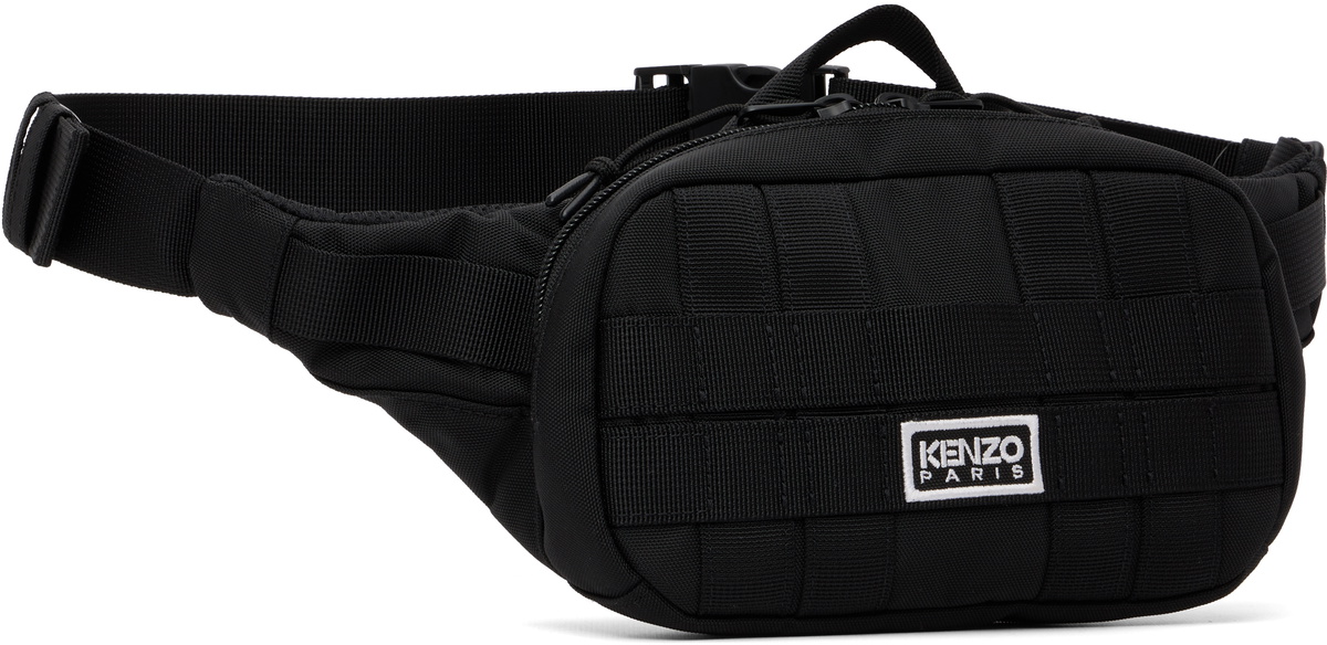 Kenzo Black Kenzo Paris Belt Bag