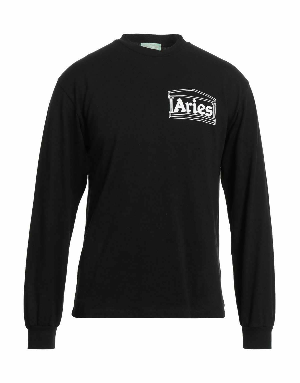 Aries Mens T-shirt in Black
