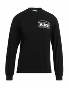 Aries Mens T-shirt in Black