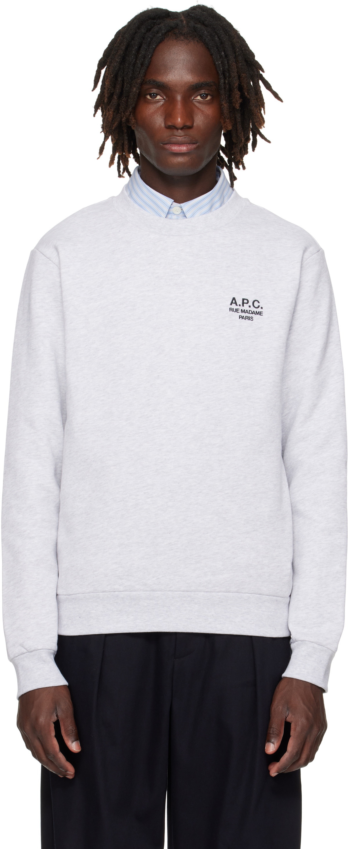 スウェット・トレーナー A.P.C. SUNSET CREWNECK COTTON SWEATSHIRT A.P.C. Sunset Crewneck Cotton Sweatshirt A.P.C.