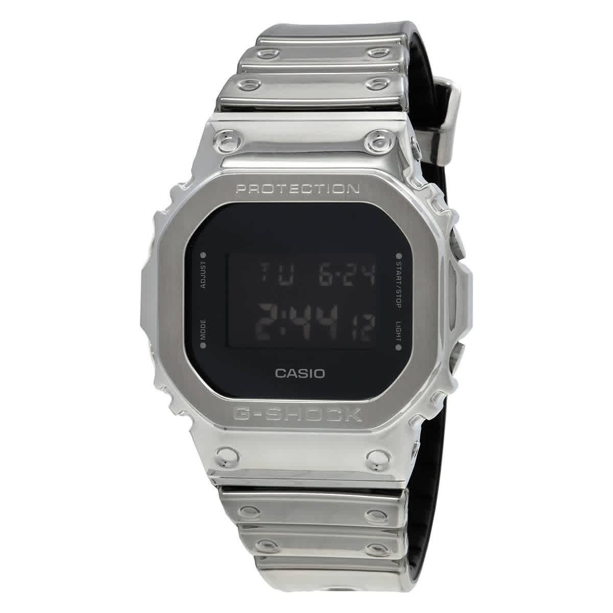 Casio G-Shock Alarm Quartz Digital Black Dial Watch GM-5600YM-8DR