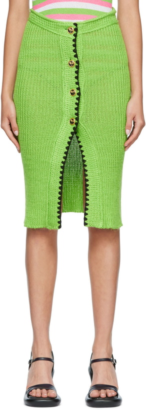 Photo: Cormio Green Laura Midi Skirt