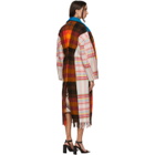 Rave Review Blue Sally Upcycled Blanket Coat