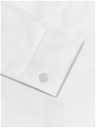 Berluti - Blaser Scritto Logo-Engraved Palladium-Plated Cufflinks