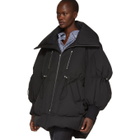 Chen Peng Black Down Bubble Jacket