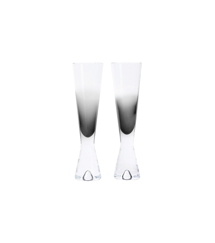 Photo: Tom Dixon Tank set of 2 champagne flute glasses